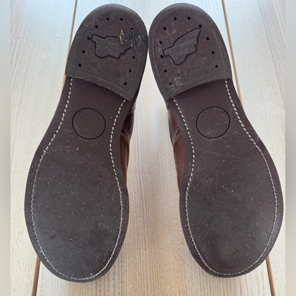 Red Wing Iron Ranger Work Boot - US Size 10D Amber Harness Leather - Picture 3 of 6